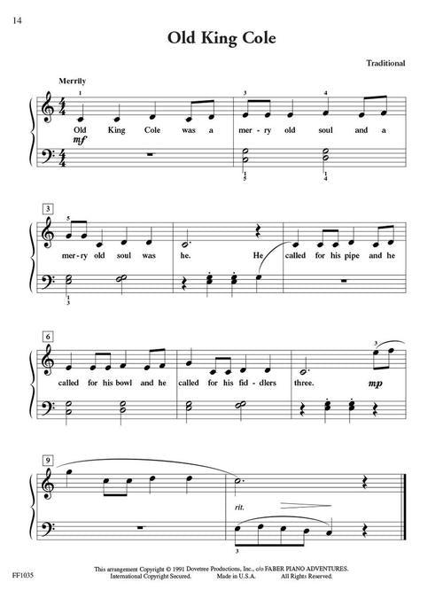 Faber Favorites - Showtime Piano Level 2A