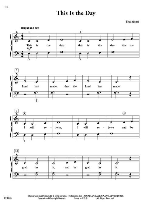 Faber Hymns - ShowTime Piano - Level 2A