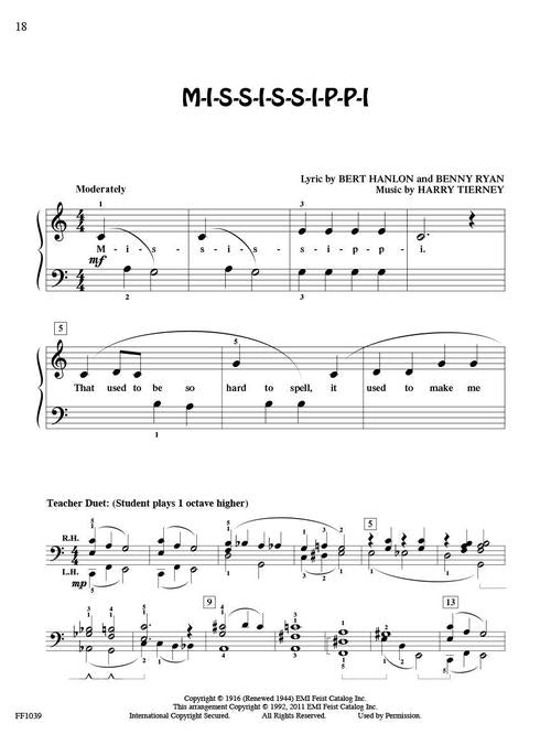 Faber Kids' Songs - PlayTime Piano - Level 1