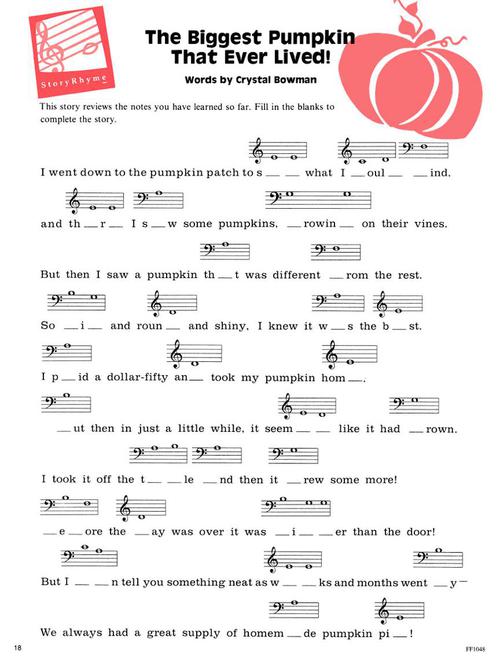 Faber I Can Read Music - Book 1