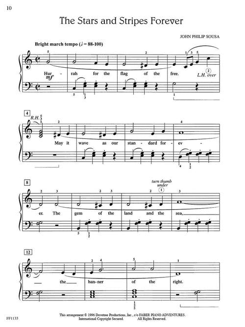 Faber Ragtime & Marches - Chordtime Piano - Level 2B