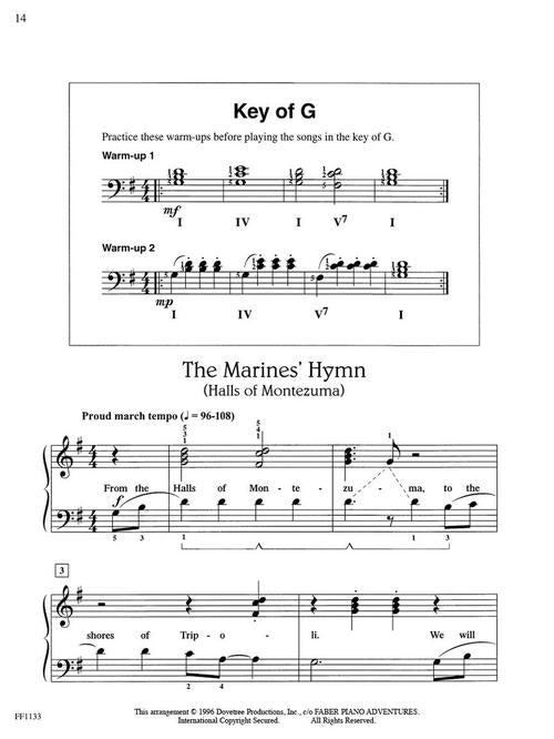 Faber Ragtime & Marches - Chordtime Piano - Level 2B