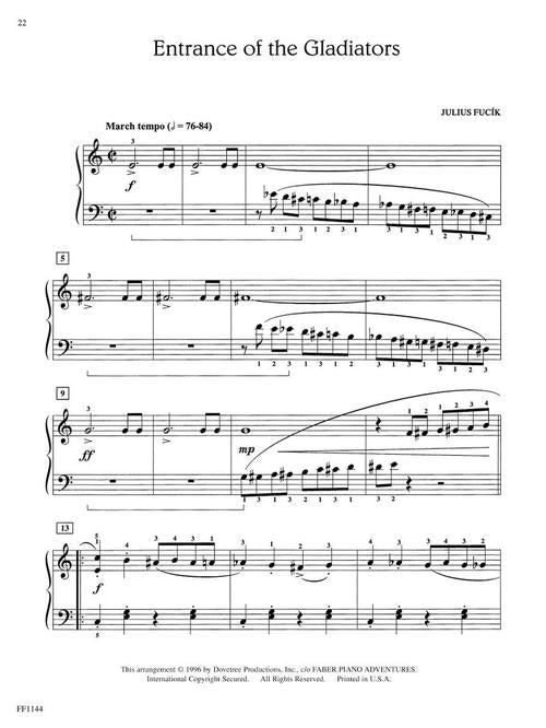 Faber Ragtime & Marches - BigTime Piano - Level 4