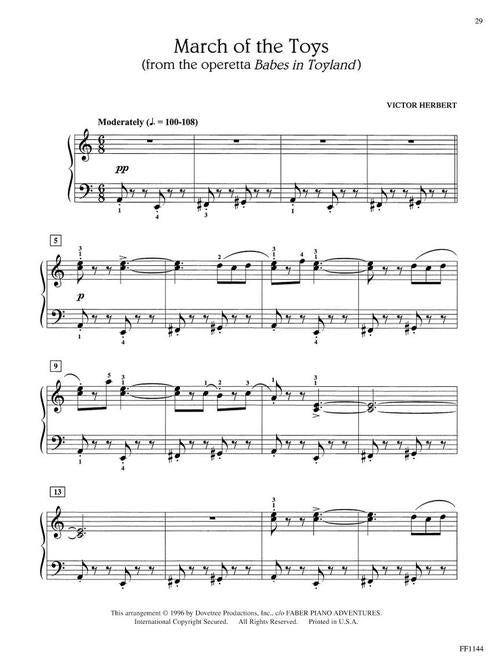 Faber Ragtime & Marches - BigTime Piano - Level 4