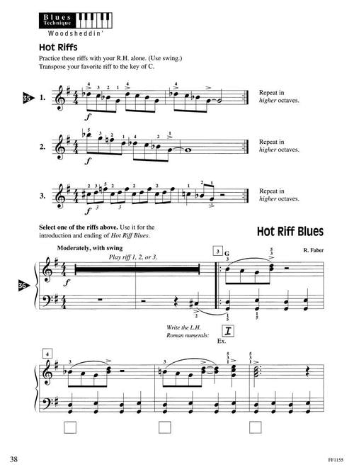 Faber Discover Blues Improvisation