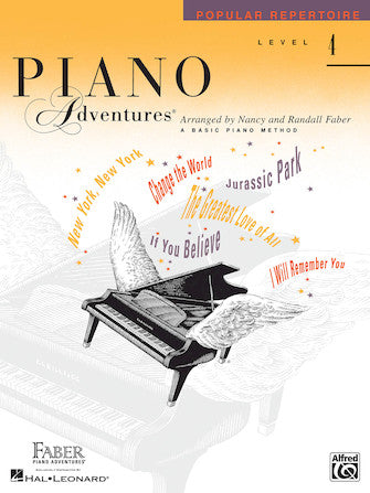 Faber Piano Adventures Level 4 – Popular Repertoire Book