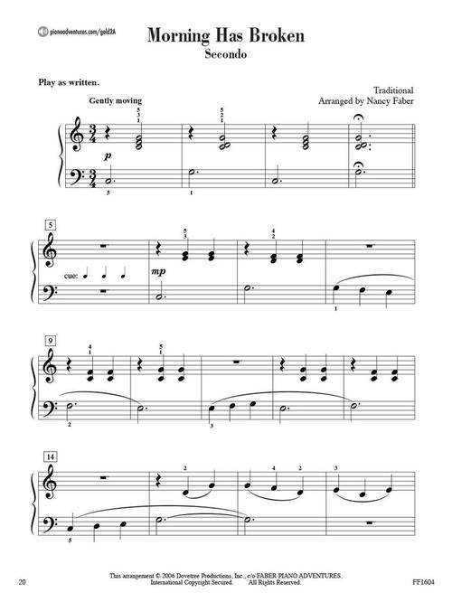 Faber Piano Adventures Gold Star Performance - Level 2A