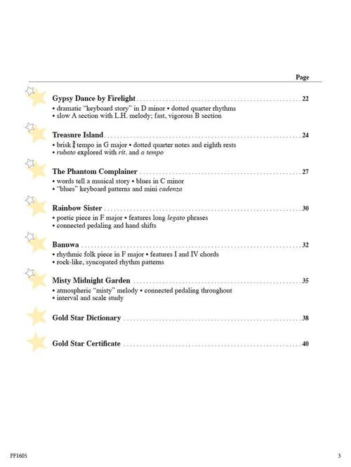 Faber Piano Adventures Gold Star Performance Level 2B