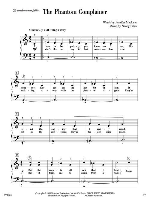 Faber Piano Adventures Gold Star Performance Level 2B