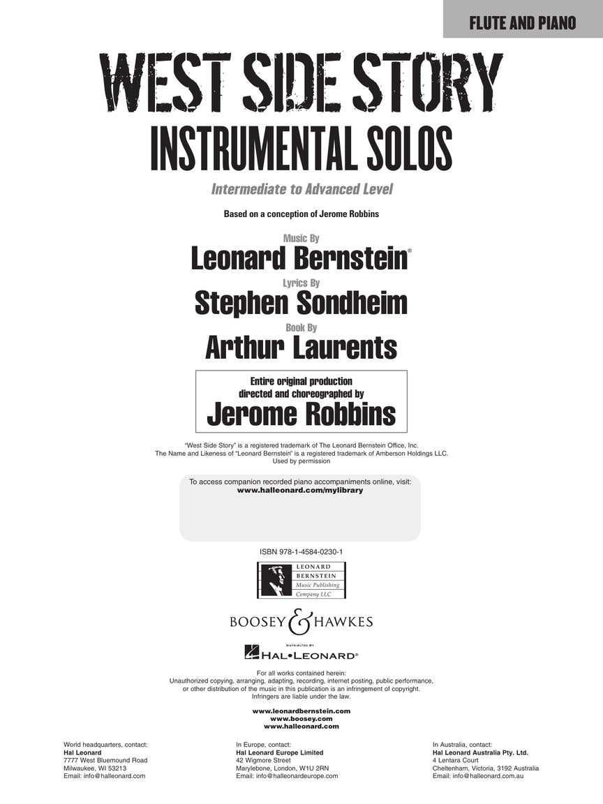 West Side Story Instrumental Solos