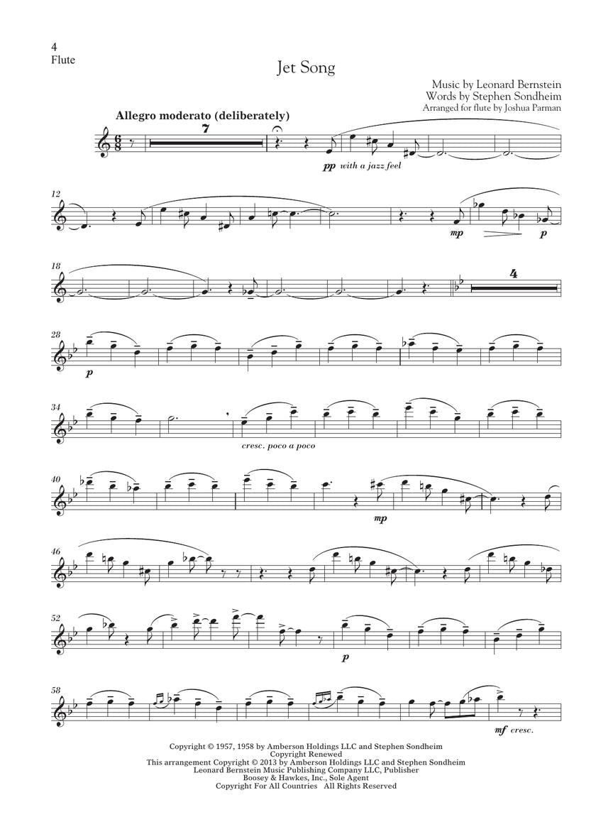 West Side Story Instrumental Solos
