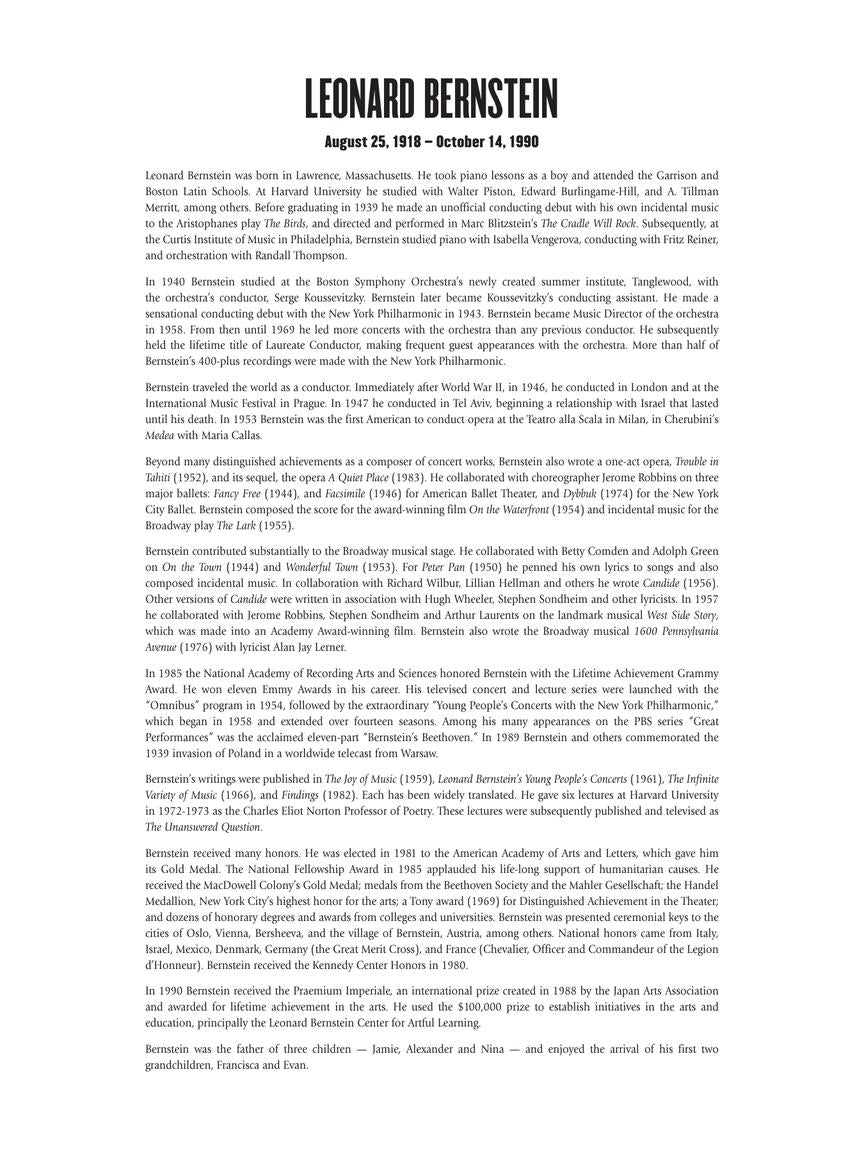 West Side Story Instrumental Solos Arranged for Violin and Piano