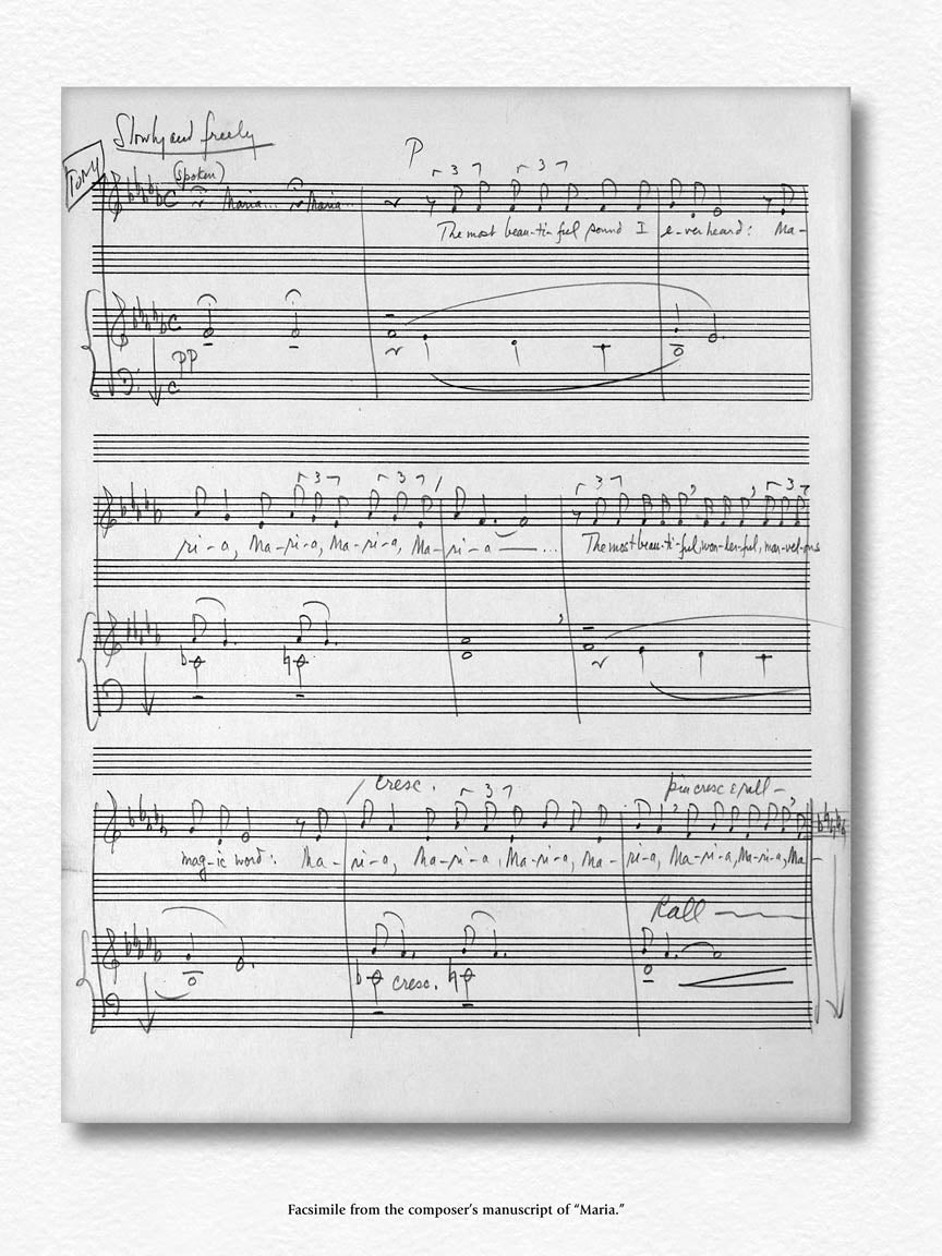 Bernstein West Side Story Instrumental Solos Cello and Piano