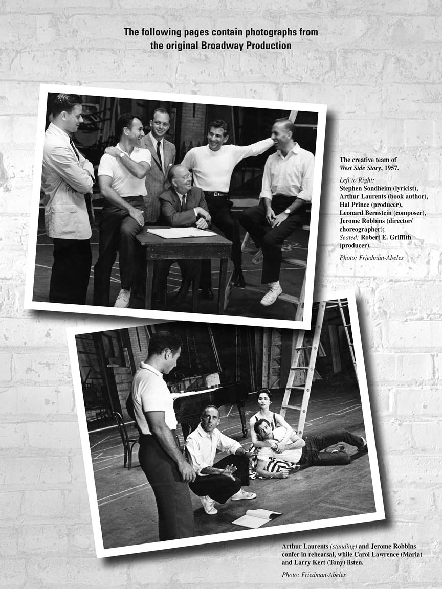 Bernstein West Side Story - Vocal Selections with Piano Accompaniment Recording