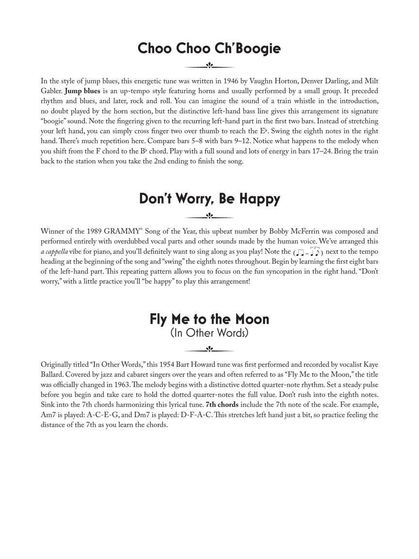 Jazz Songs for Kids for Easy Piano