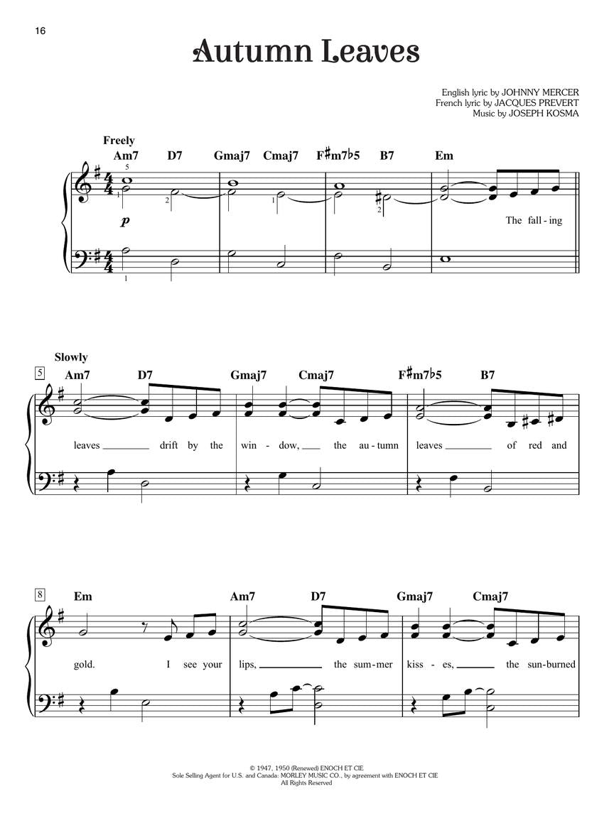 Jazz Songs for Kids for Easy Piano