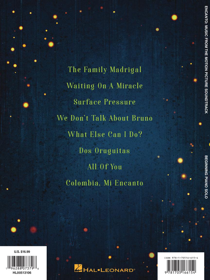 Miranda Encanto Beginning Piano Solo