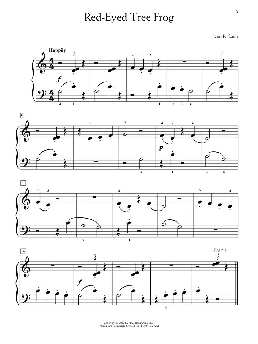 Linn Rendezvous at the Zoo – 12 Piano Solos in Progressive Order