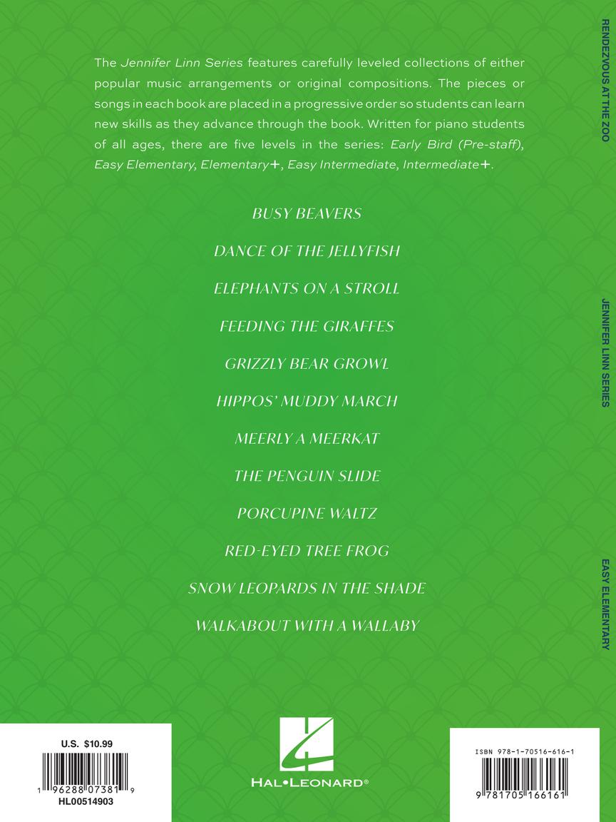 Linn Rendezvous at the Zoo – 12 Piano Solos in Progressive Order