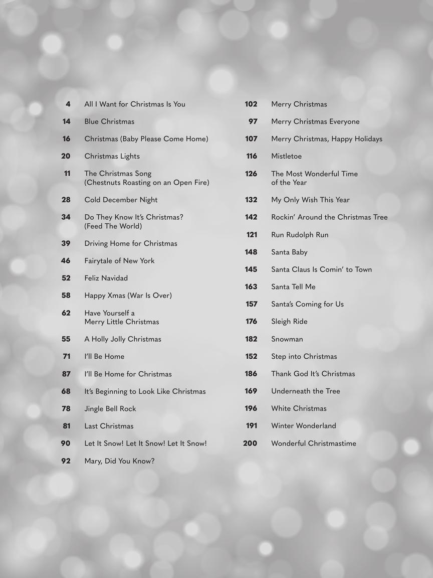Most-Streamed Christmas Songs