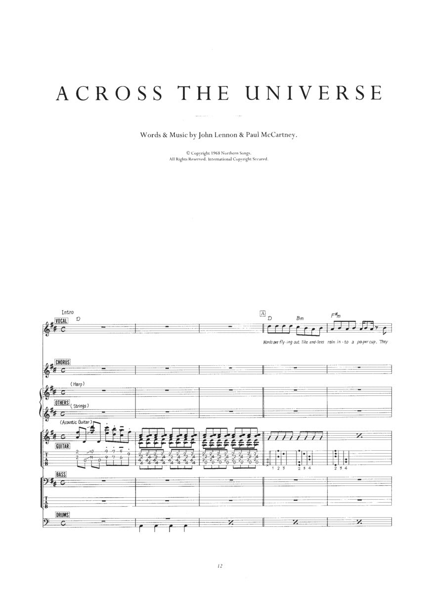 Beatles - Complete Scores