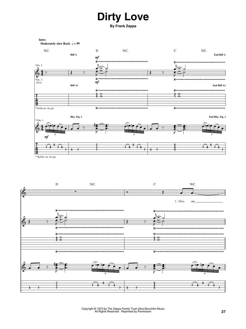 Zappa, Frank - Over-Nite Sensation