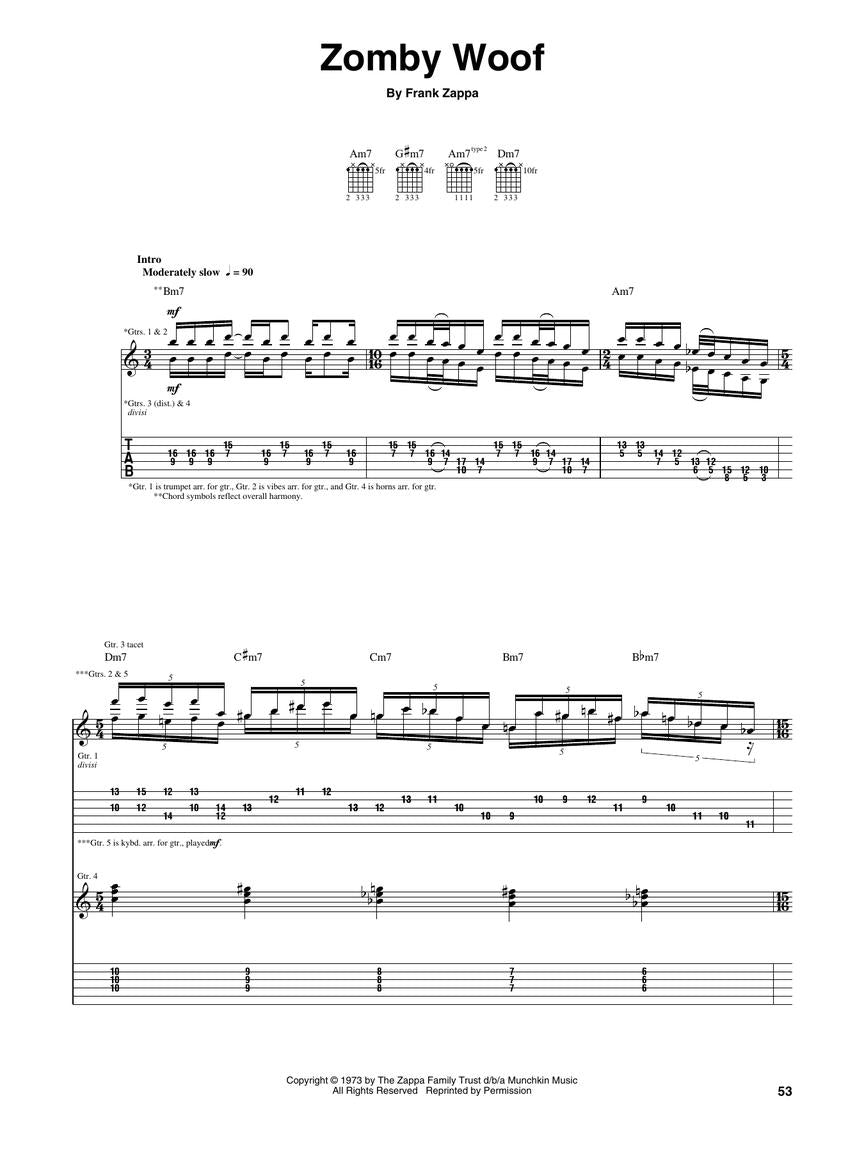 Zappa, Frank - Over-Nite Sensation