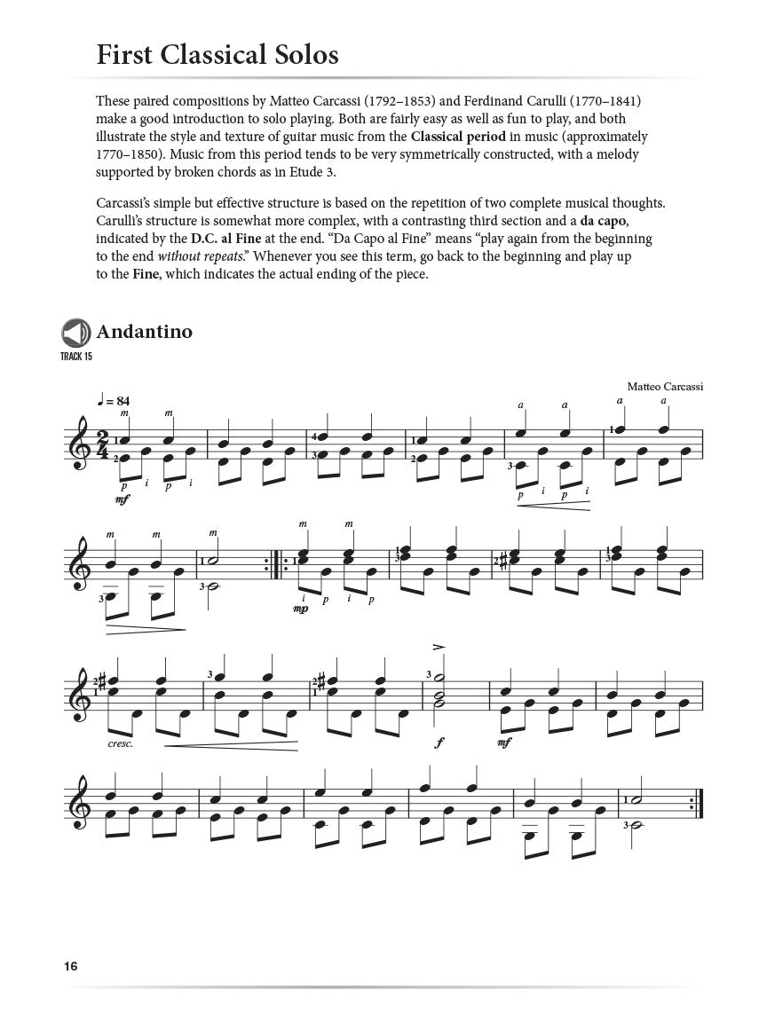 Modern Approach to Classical Guitar - Book 2