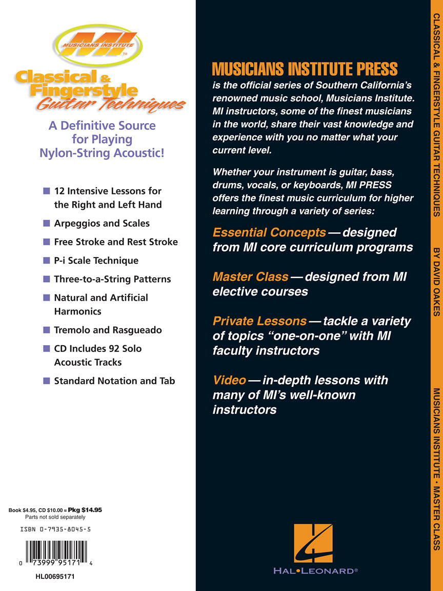 Classical & Fingerstyle Guitar Techniques