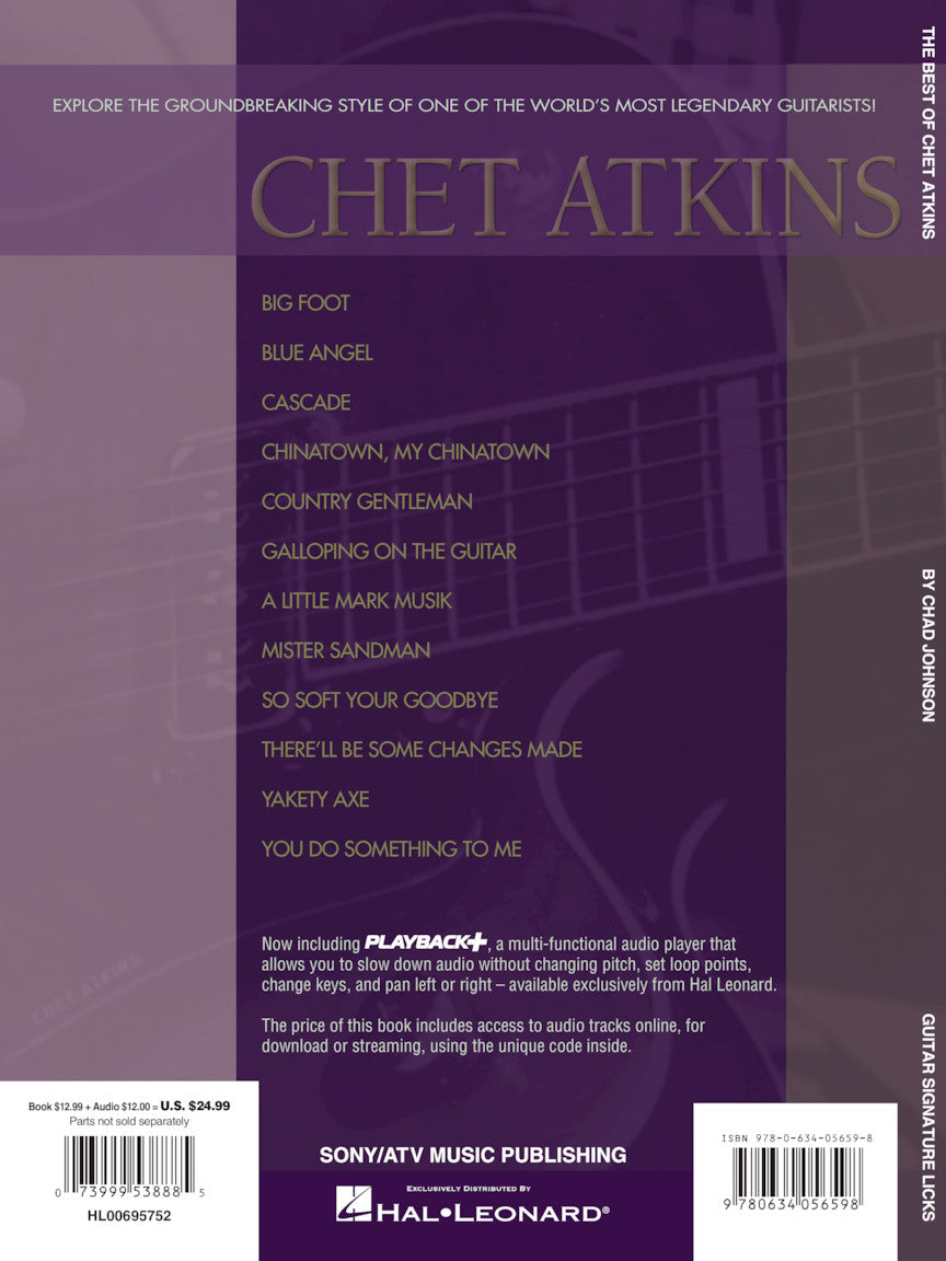 Atkins, Chet - Best of - Guitar Signature Licks