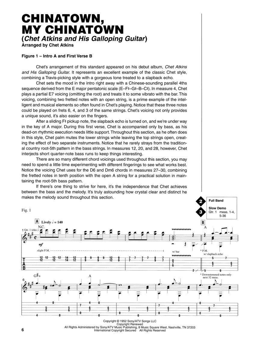 Atkins, Chet - Best of - Guitar Signature Licks