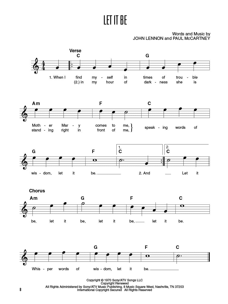 Easy Pop Melodies for Guitar