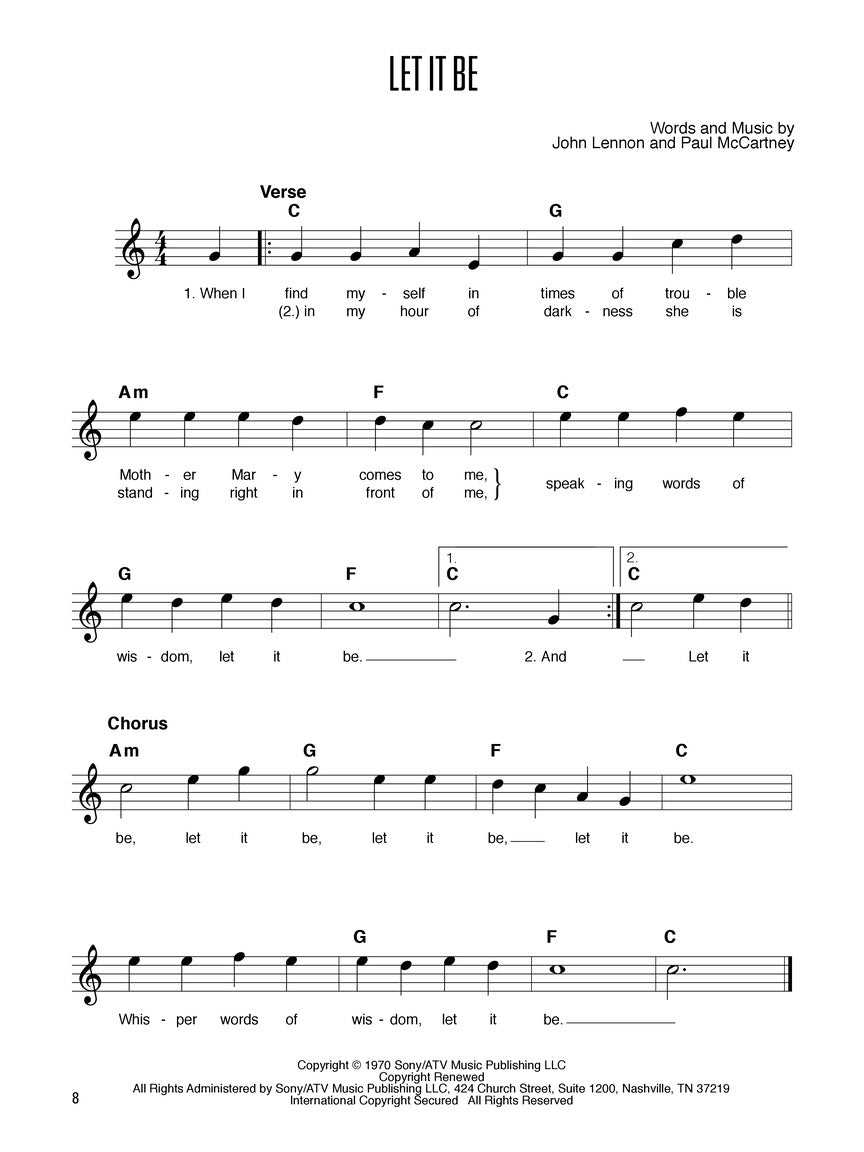 Easy Pop Melodies - Book - Hal Leonard Guitar Method