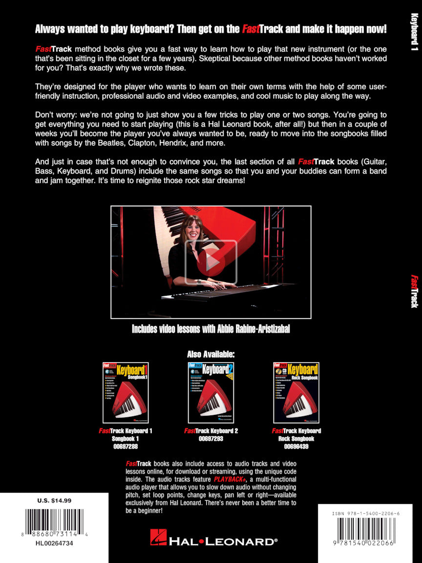 FastTrack Keyboard Method – Book 1