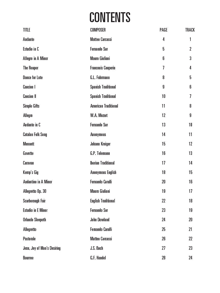 Classical Guitar Pieces - Hal Leonard Guitar Method Supplement