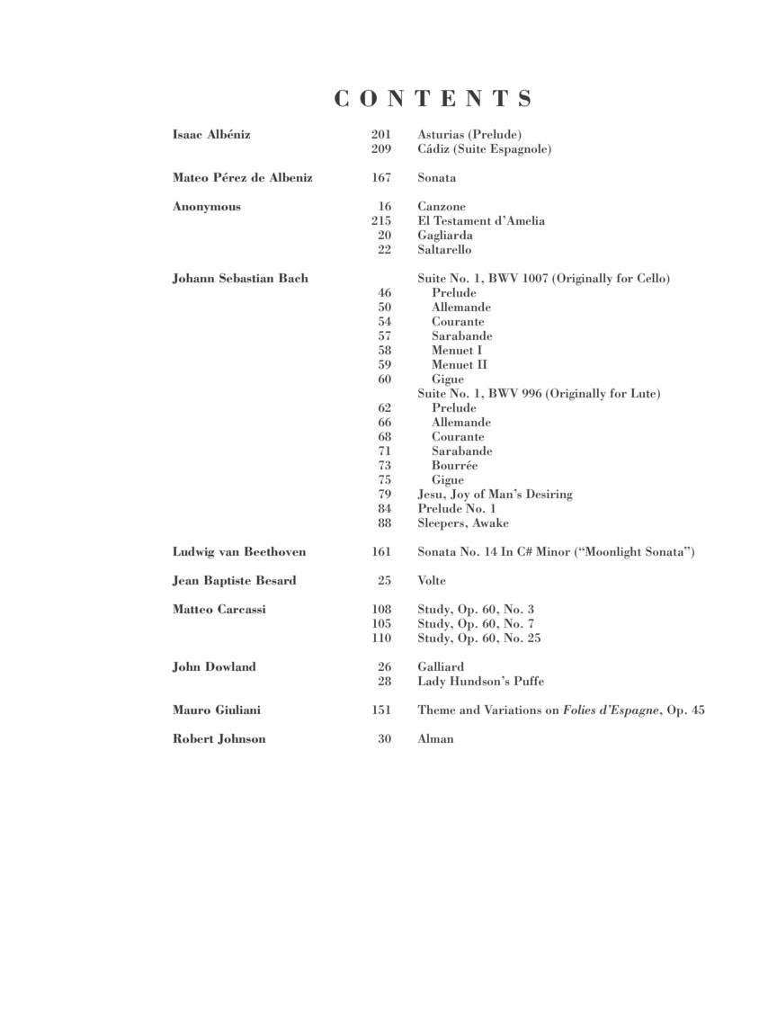 Masterworks for Guitar