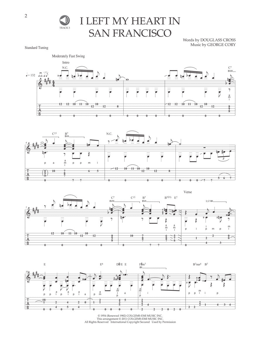 Great American Songbook for Solo Fingerstyle Guitar