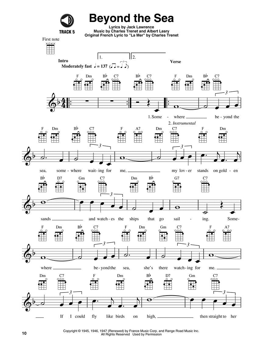 Standards - Ukulele Play-Along Vol. 16