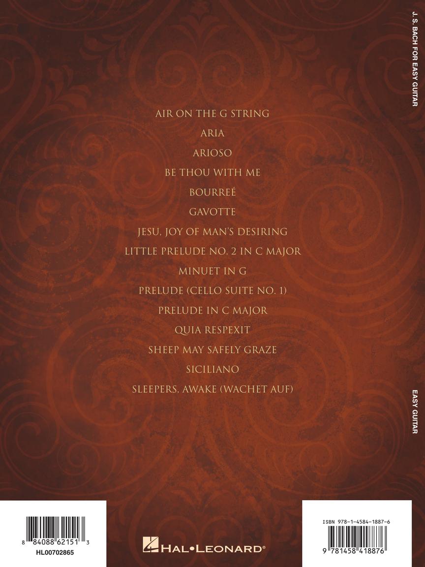 Bach for Easy Guitar