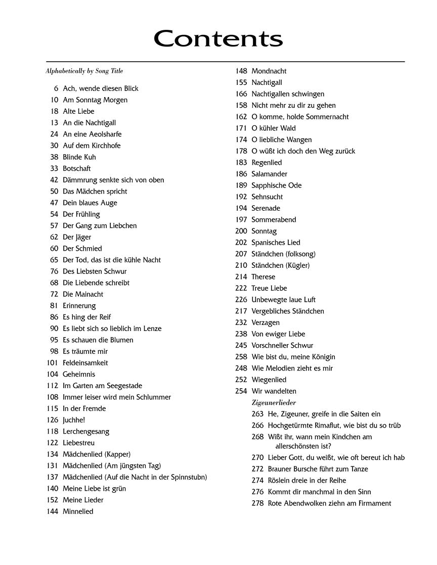 Brahms: 75 Songs High Voice