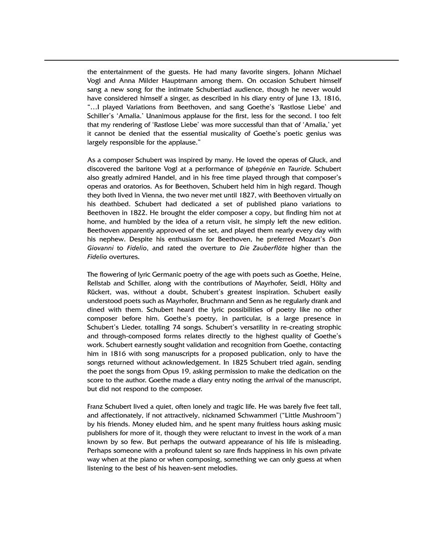 Schubert, Franz - 100 Songs High Voice