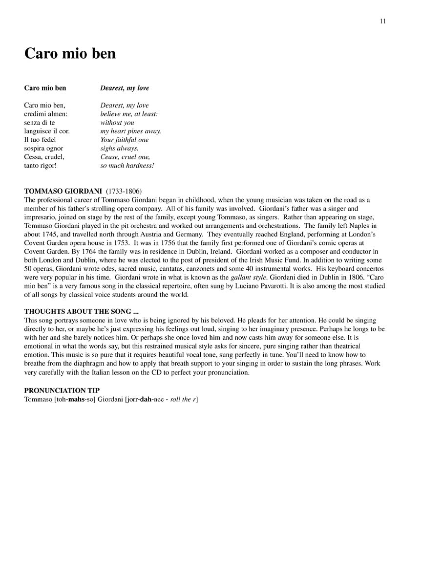 Classical Contest Solos - Tenor