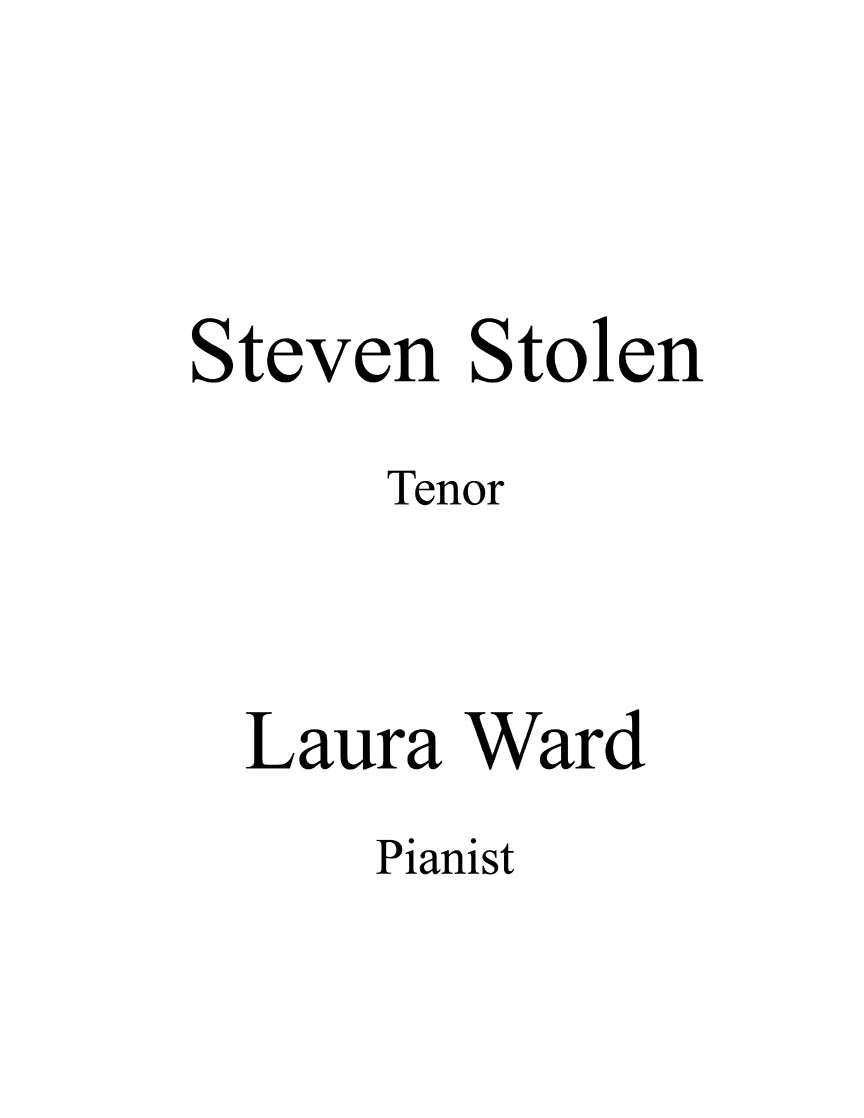 Classical Contest Solos - Tenor