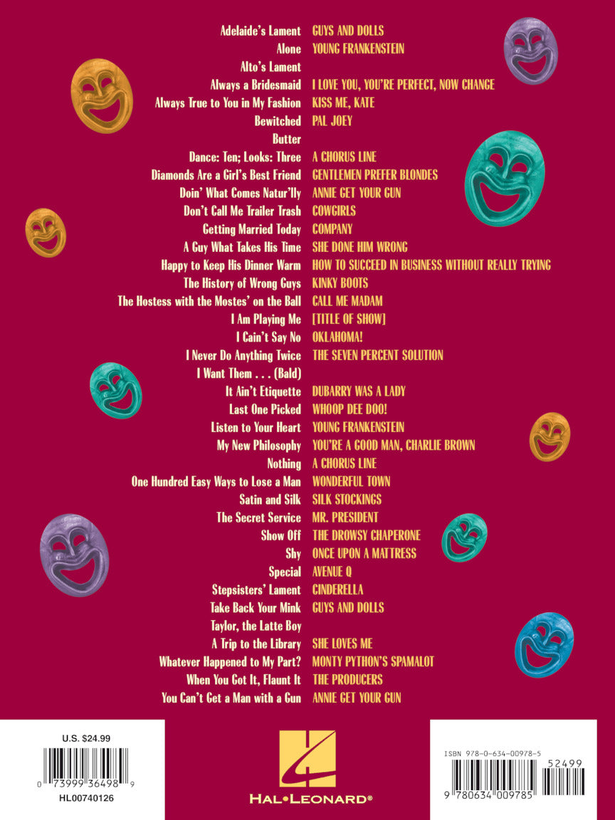 Belter's Book of Comedy Songs