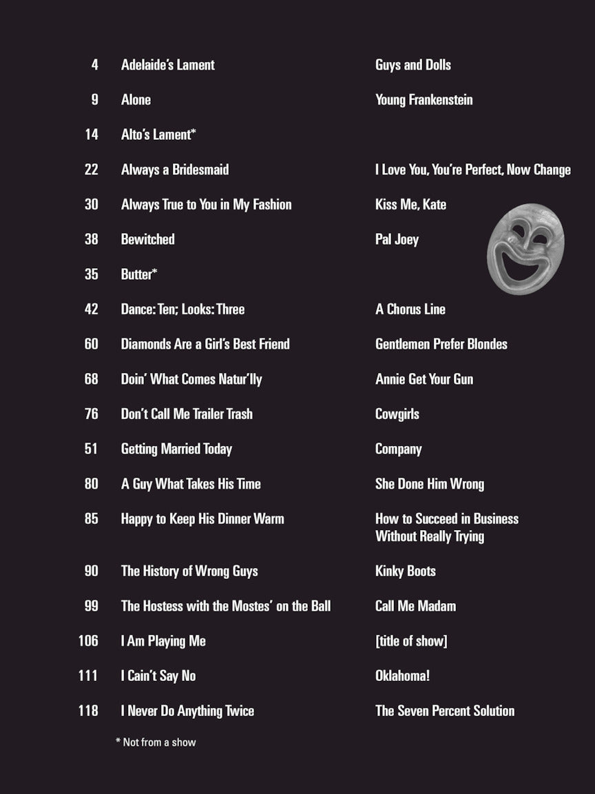 Belter's Book of Comedy Songs