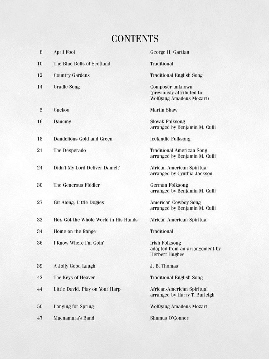 Thirty-Six Solos for Young Singers
