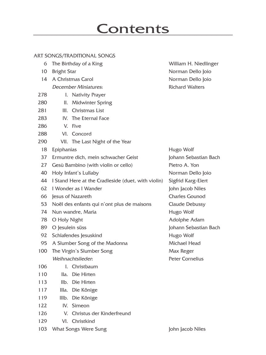 Christmas Collection, The - The Vocal Library