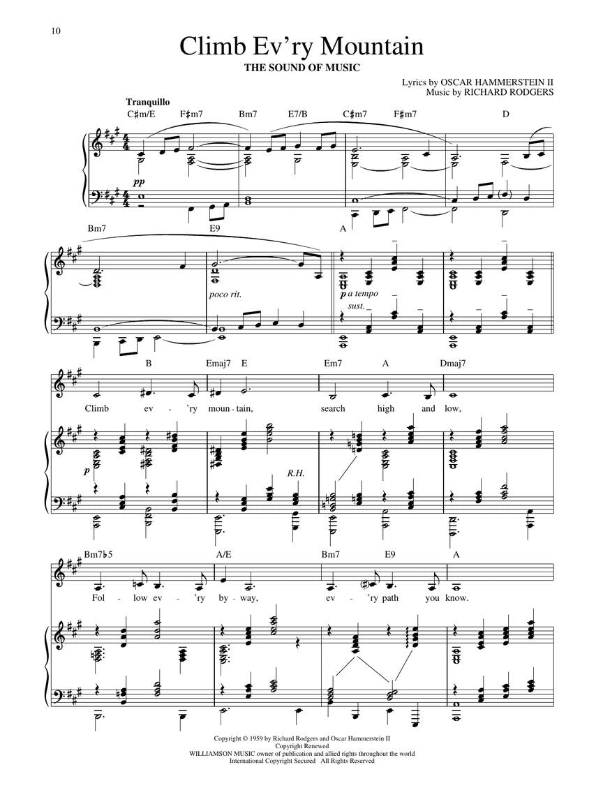 Rodgers The Songs of Richard Rodgers Low Voice