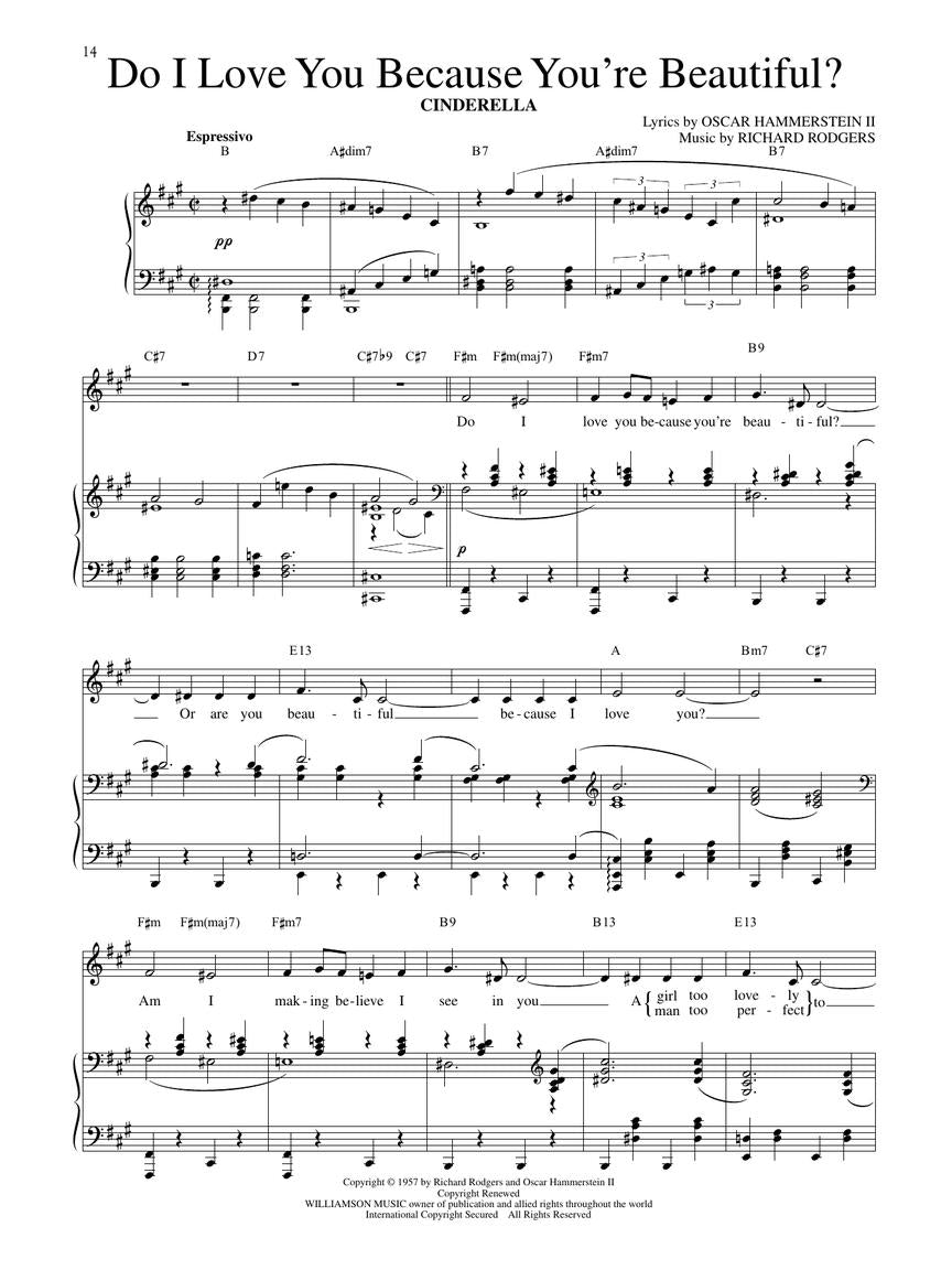 Rodgers The Songs of Richard Rodgers Low Voice