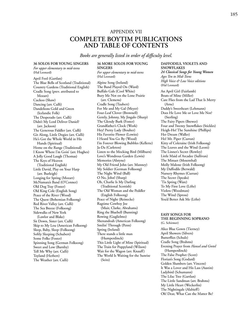 Private Voice Studio Handbook